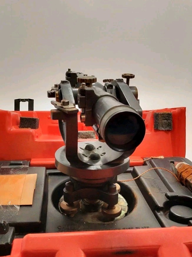 David White 8300 Transit Site Surveying Level And Case