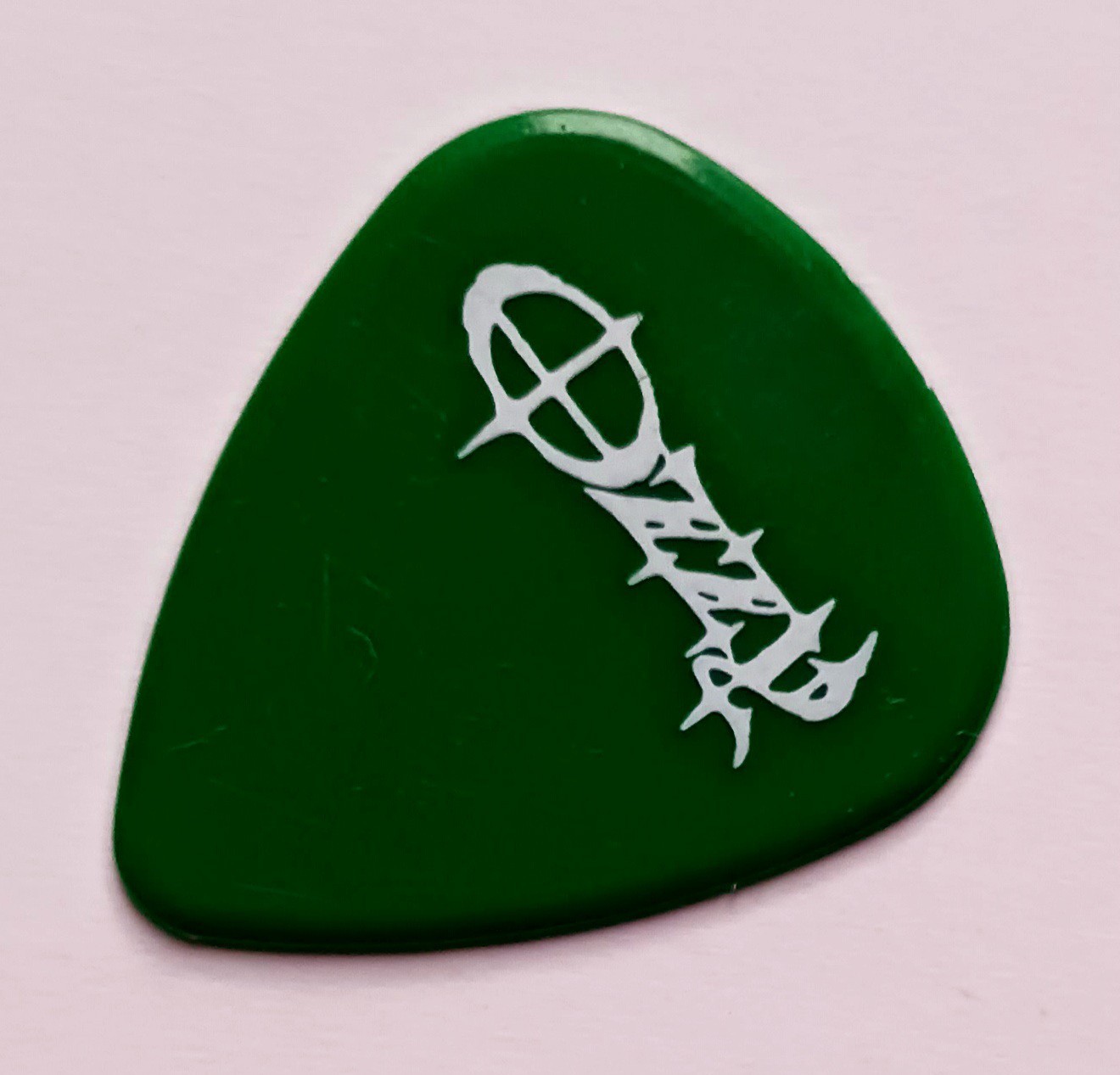 OZZY OSBOURNE / Robert Trujillo - Authentic Original & Official Tour Guitar Pick