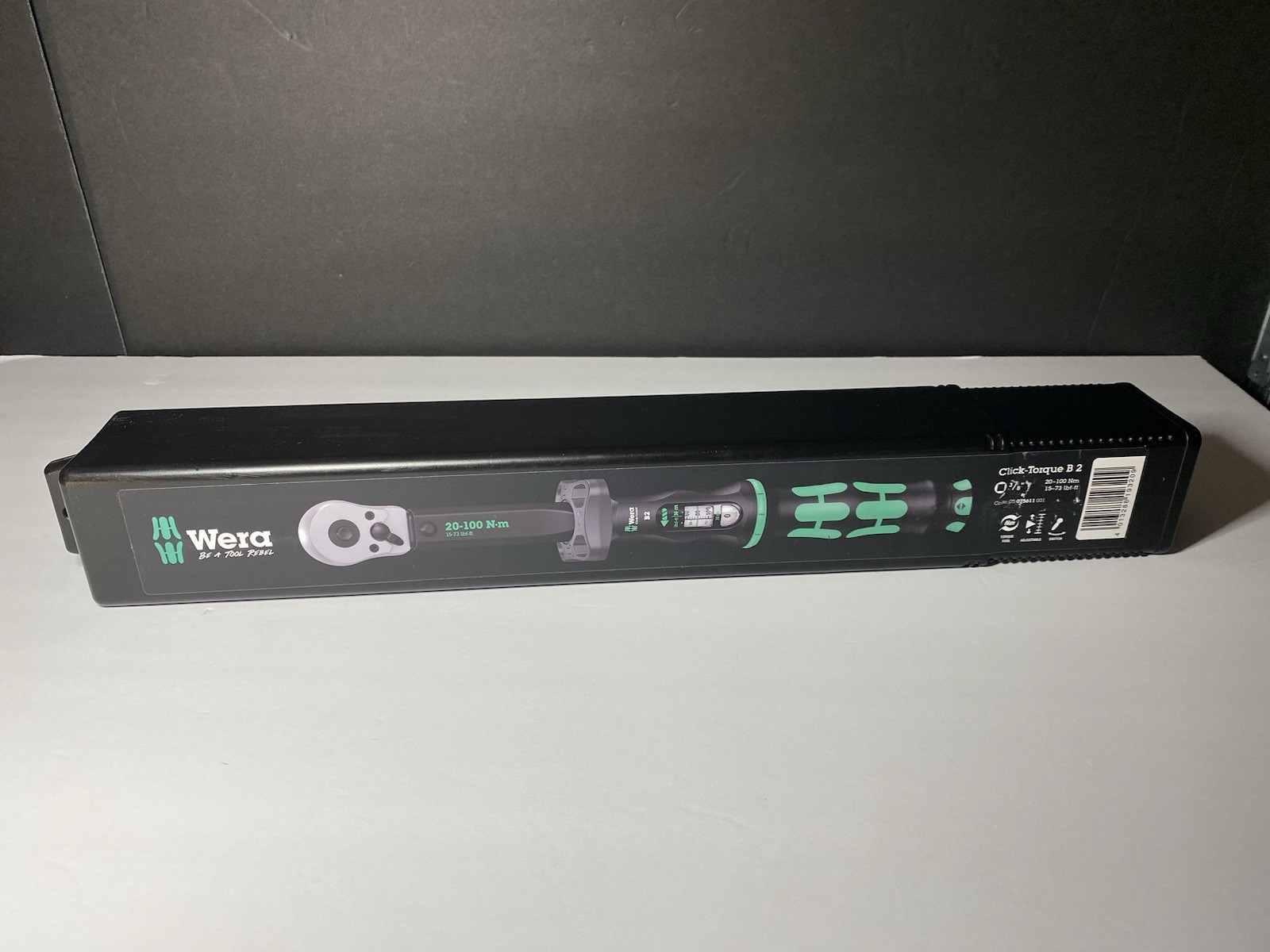 Wera Torque Wrench 3/8” B2 Click 15-73lb Ft