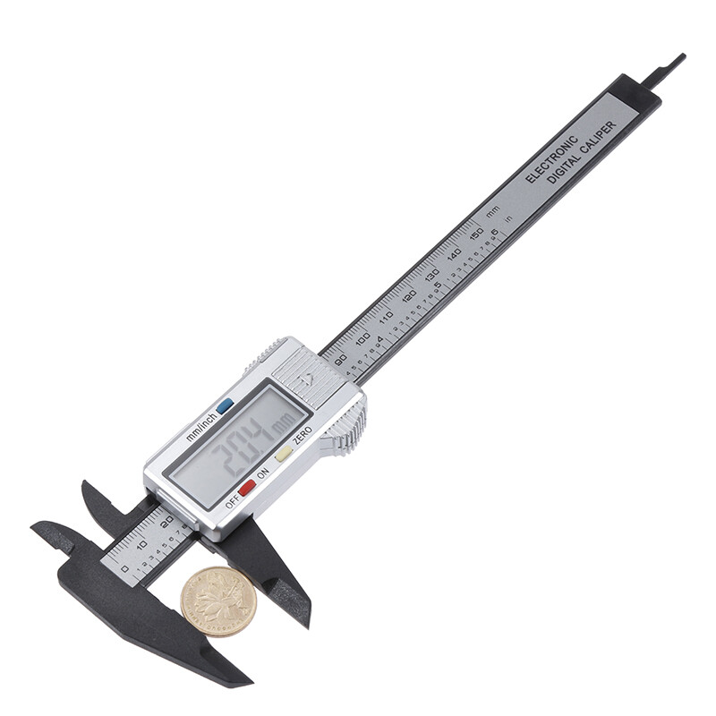 4" Micrometer Digital Measuring Tool Caliper Vernier Gauge Metric 100mm 4-inch