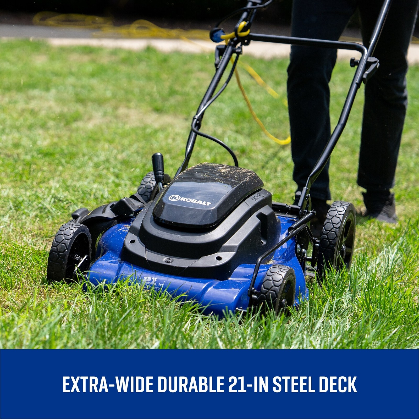 Kobalt 13-Amp 21-in Corded Lawn Mower (KM 211-06)
