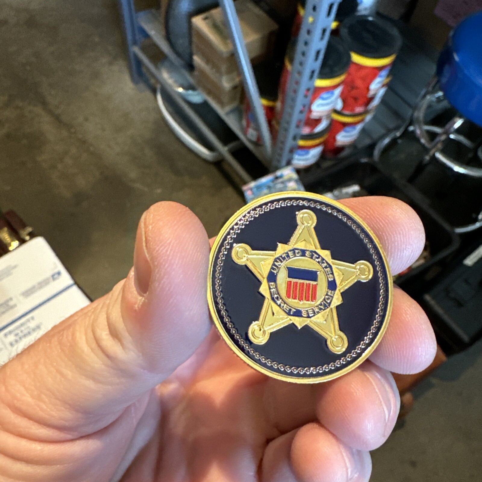 Secret Service Challenge Coin Commander Law Enforcement President Police Sniper