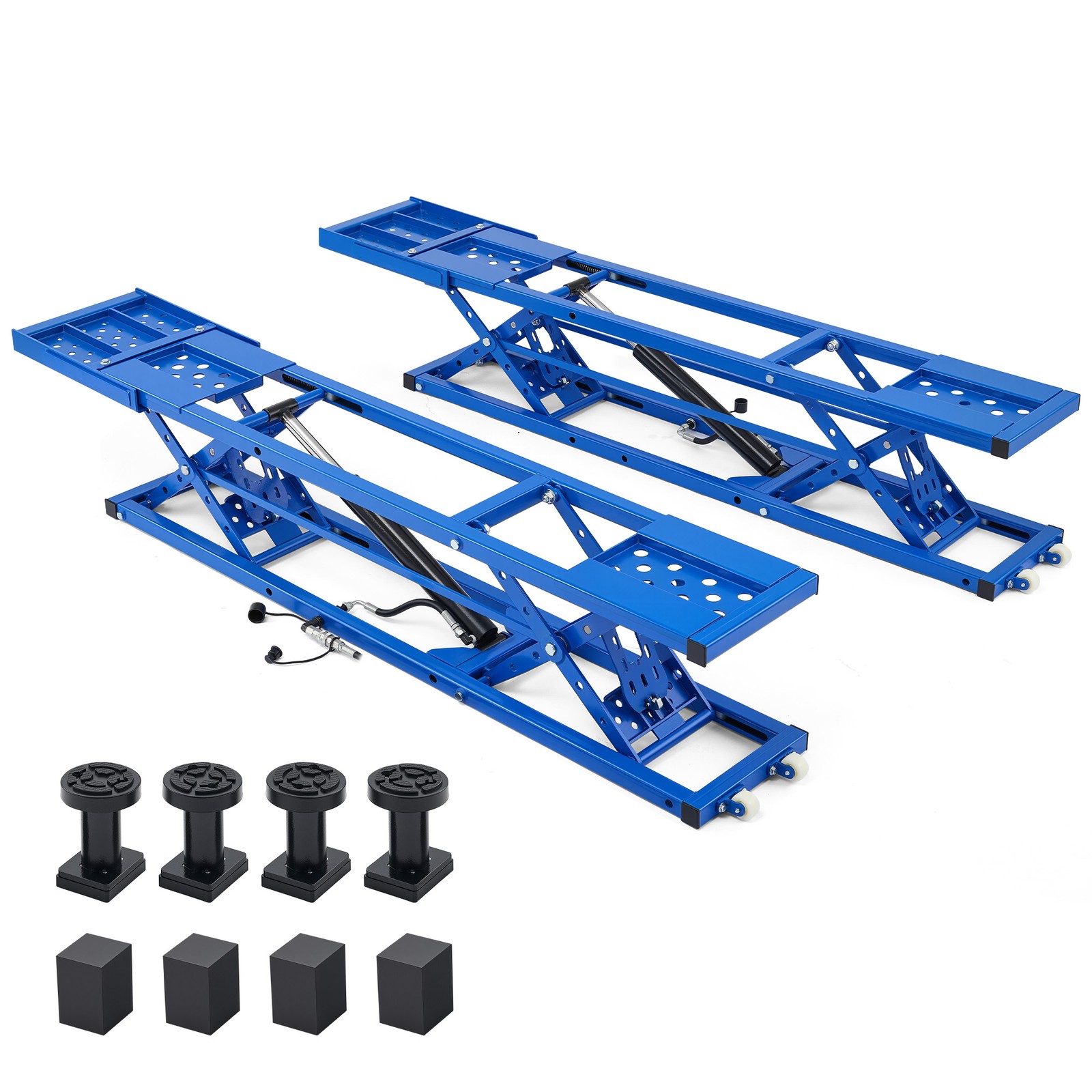 OMT 7000lb Automotive Mid Rise Scissor Auto Car Lift Garage Tool Auto Repair