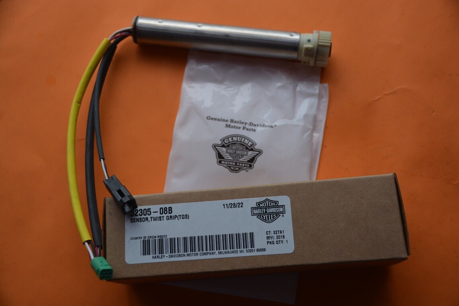 HARLEY NEW OEM Touring FLHX FLTR FLHR FLH Throttle Fly By Wire Sensor Twist grip