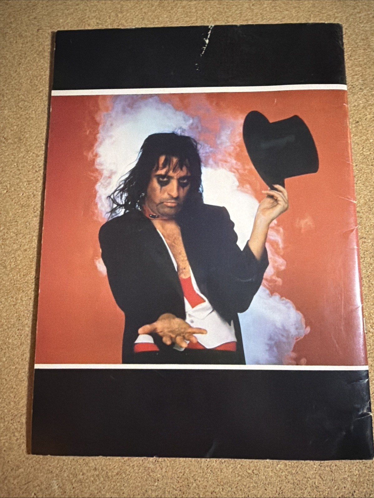 Vintage 1977 ALICE COOPER GUILTY Tour Concert Program Tour Book Rock Heavy Metal