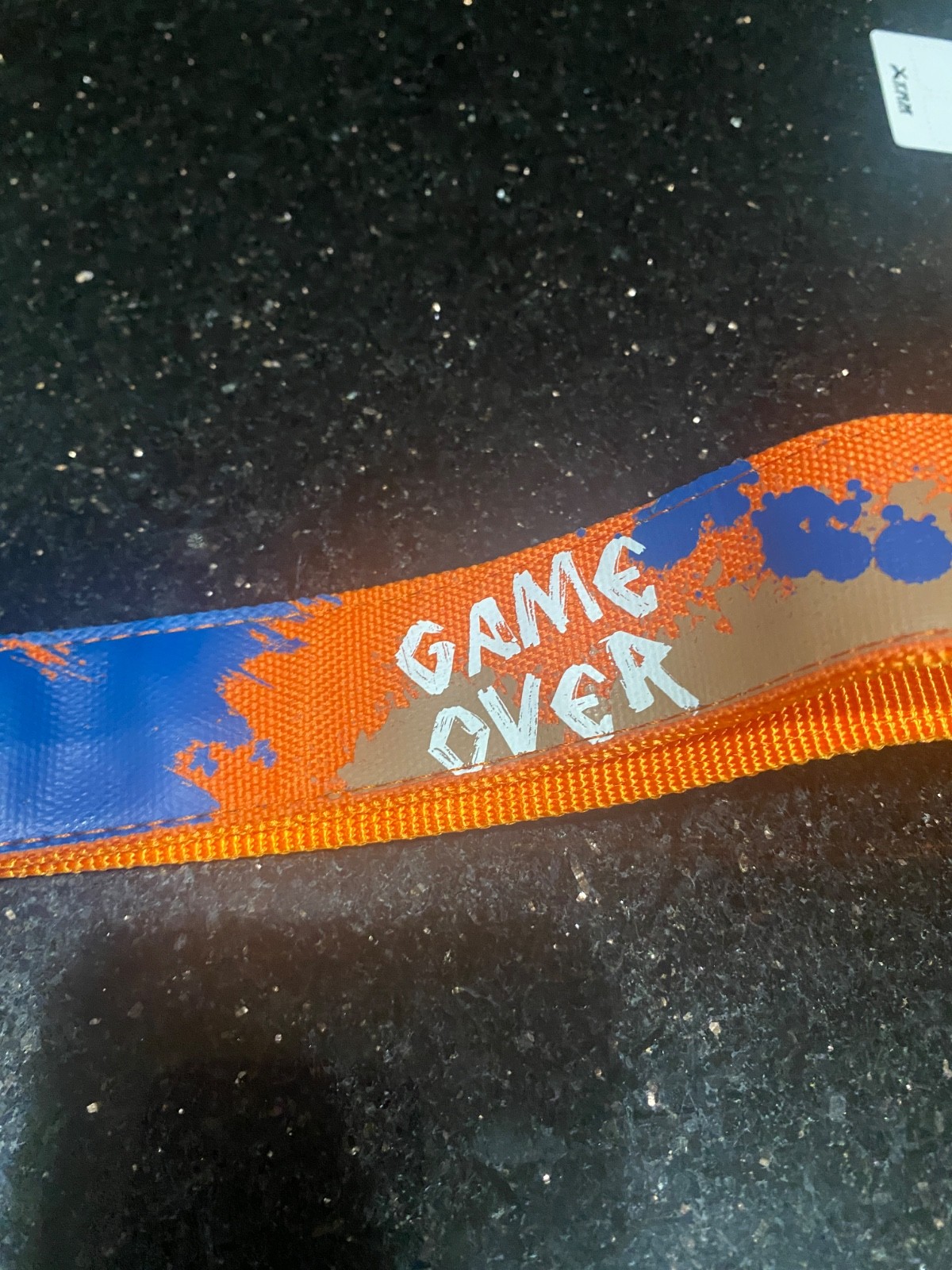 Tactical Dog Collar Strong Nylon Adjustable XS to XL Durable Bright Orange D9