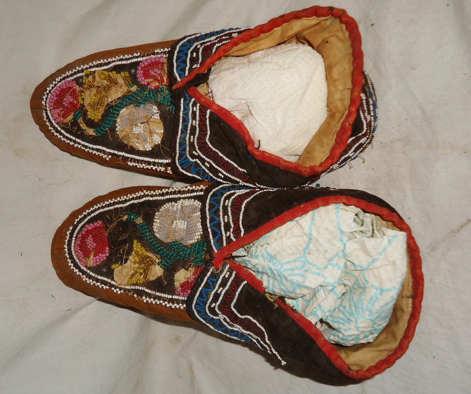 Native American iroquois Indian Softskin Moccasins