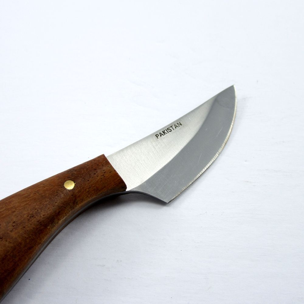 Native American Indian Style Small Skinning Patch Knife 4.5" Overall + Sheath