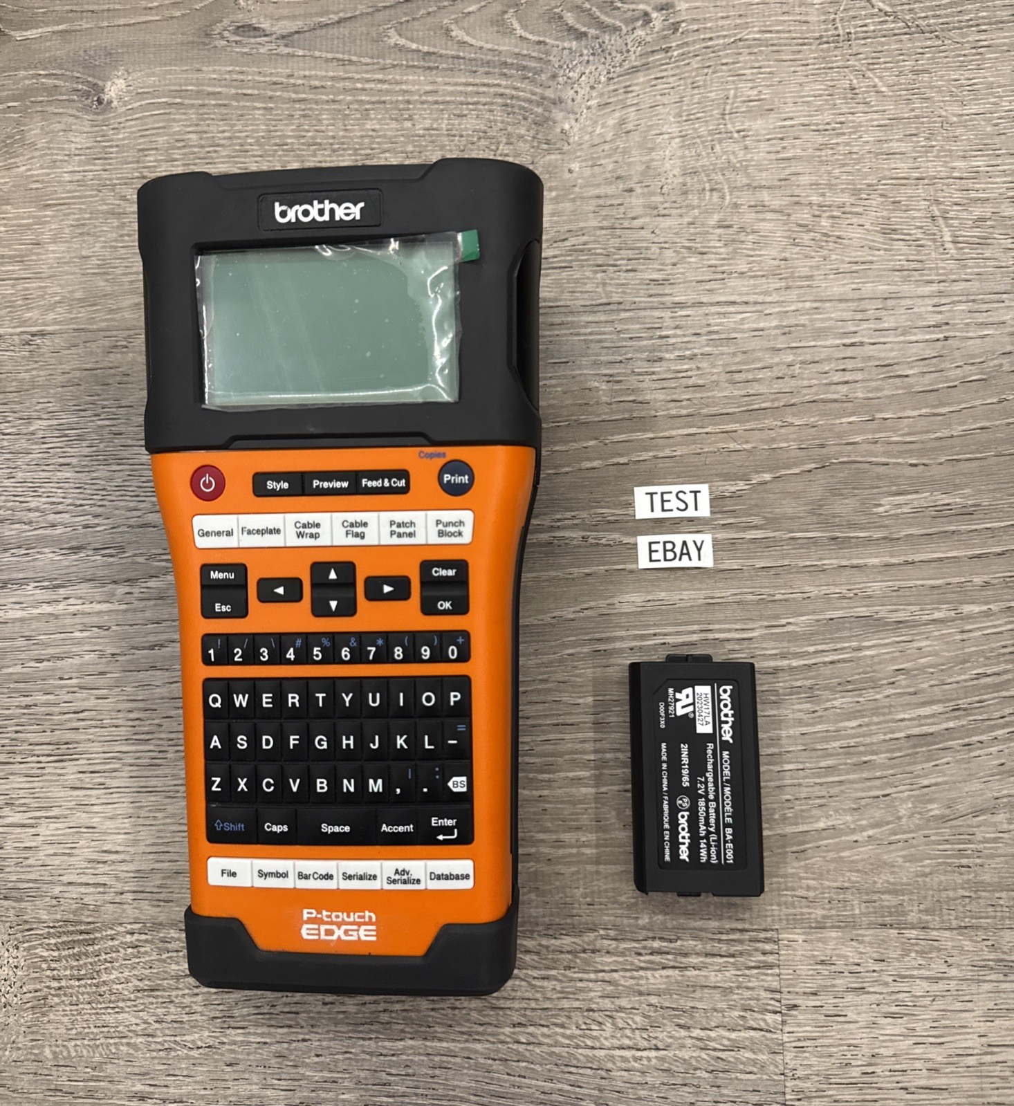 Brother P-Touch Edge Industrial Thermal Transfer Label Maker PT-E500