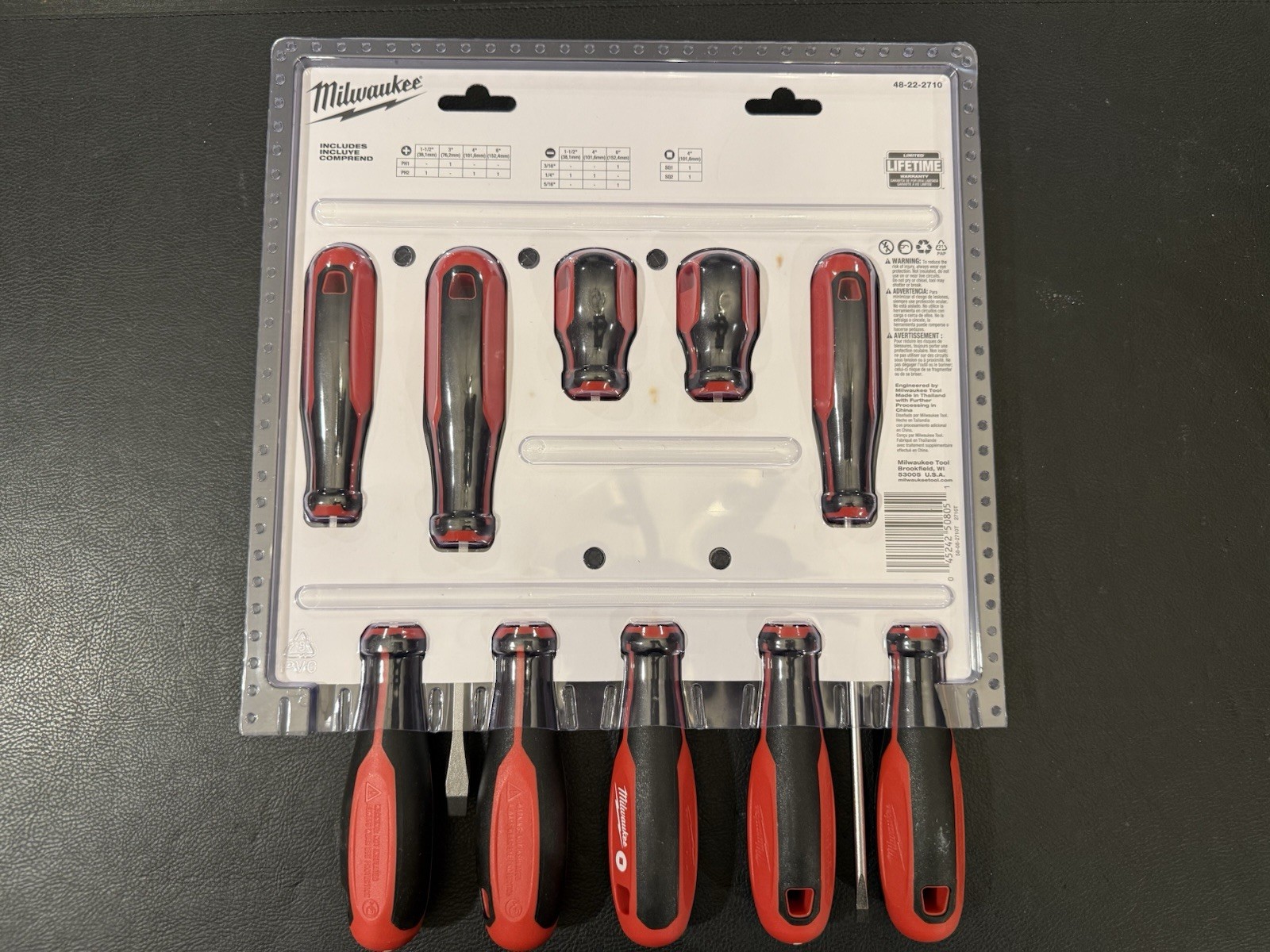 Milwaukee Tool 48-22-2710 Screwdriver Kit - 10 Pc
