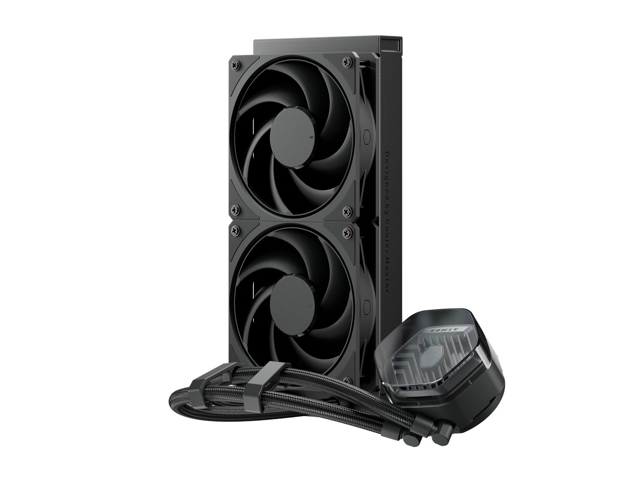 Cooler Master 240 Atmos Stealth High Performance Close-Loop AIO Liquid Cooler, R