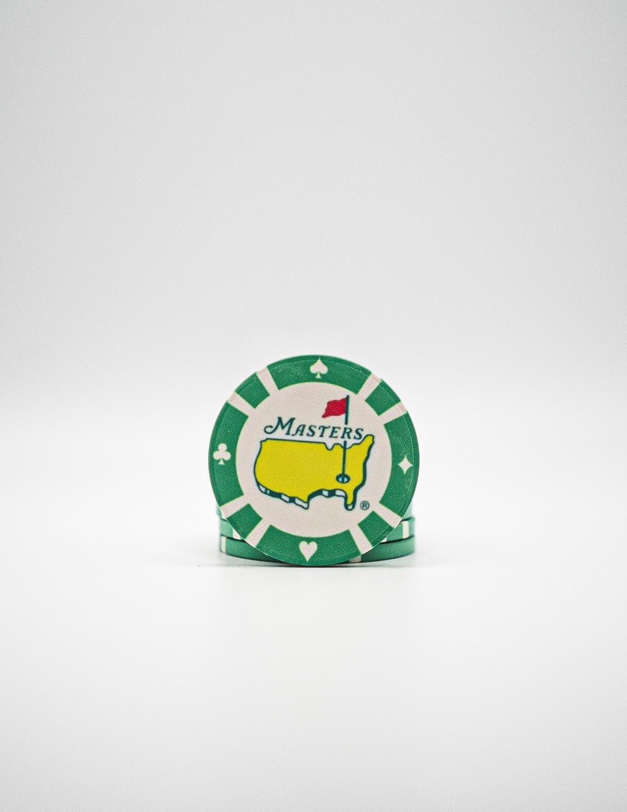 Brand New Masters Augusta National Poker Chips / Golf Ball Markers