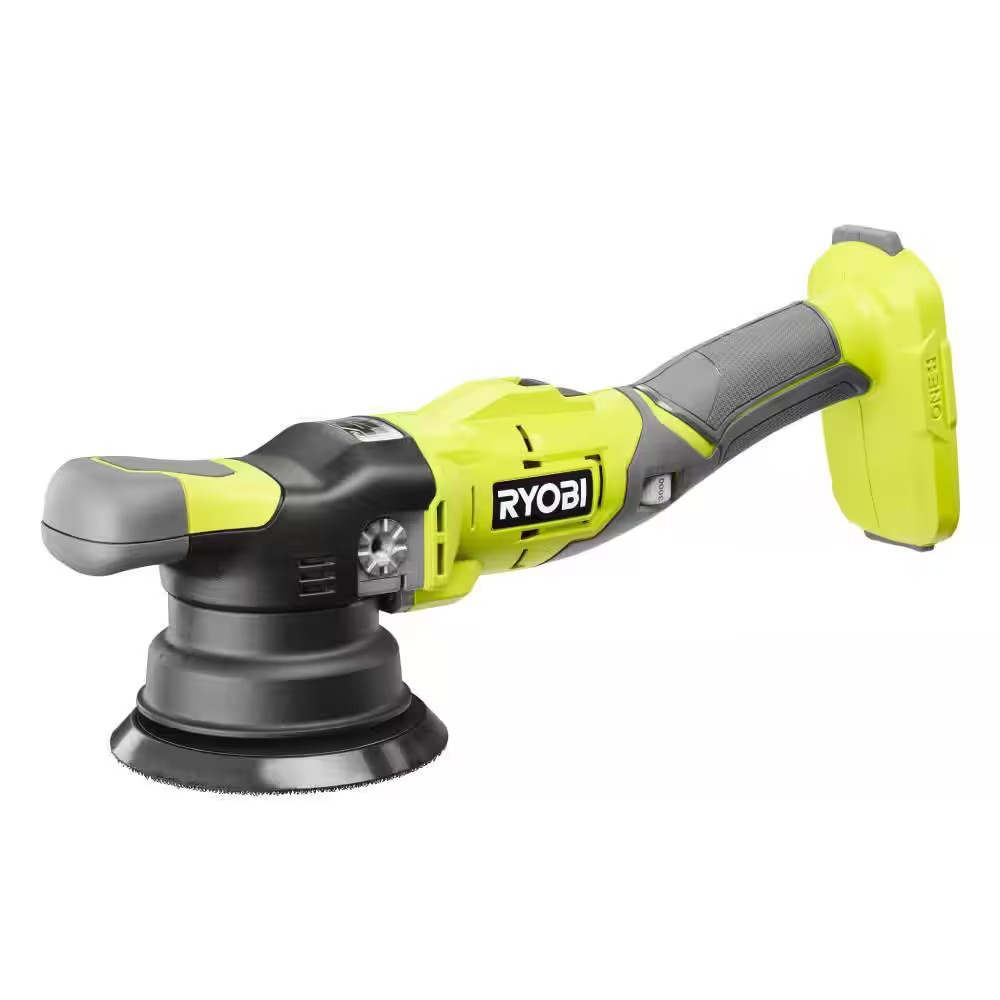 RYOBI PBF100K 18V Cordless 5 in. Variable Speed Dual Action Polisher Kit