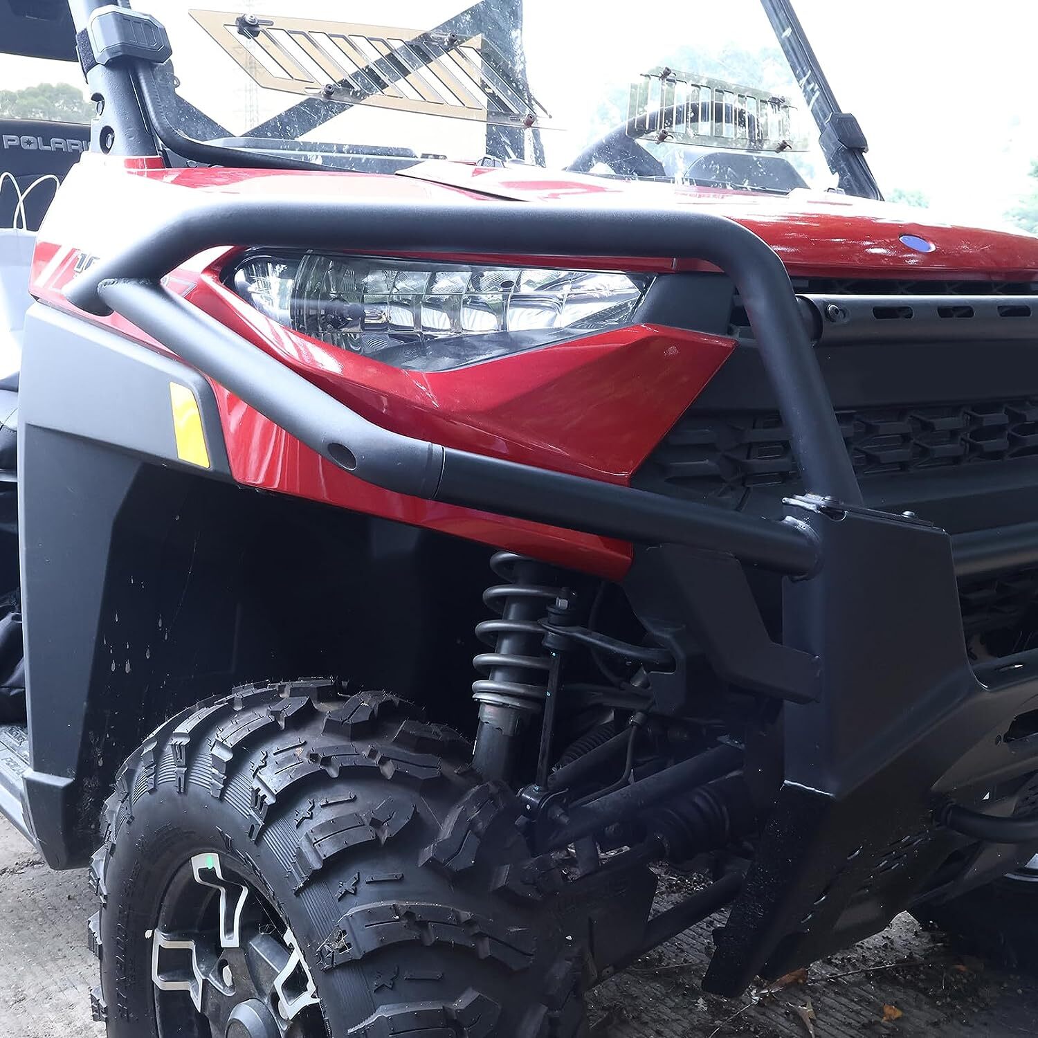 Heavy Duty Front Bumper Steel Brushguard 2882531 For Ranger 1000 XP 2018-2023