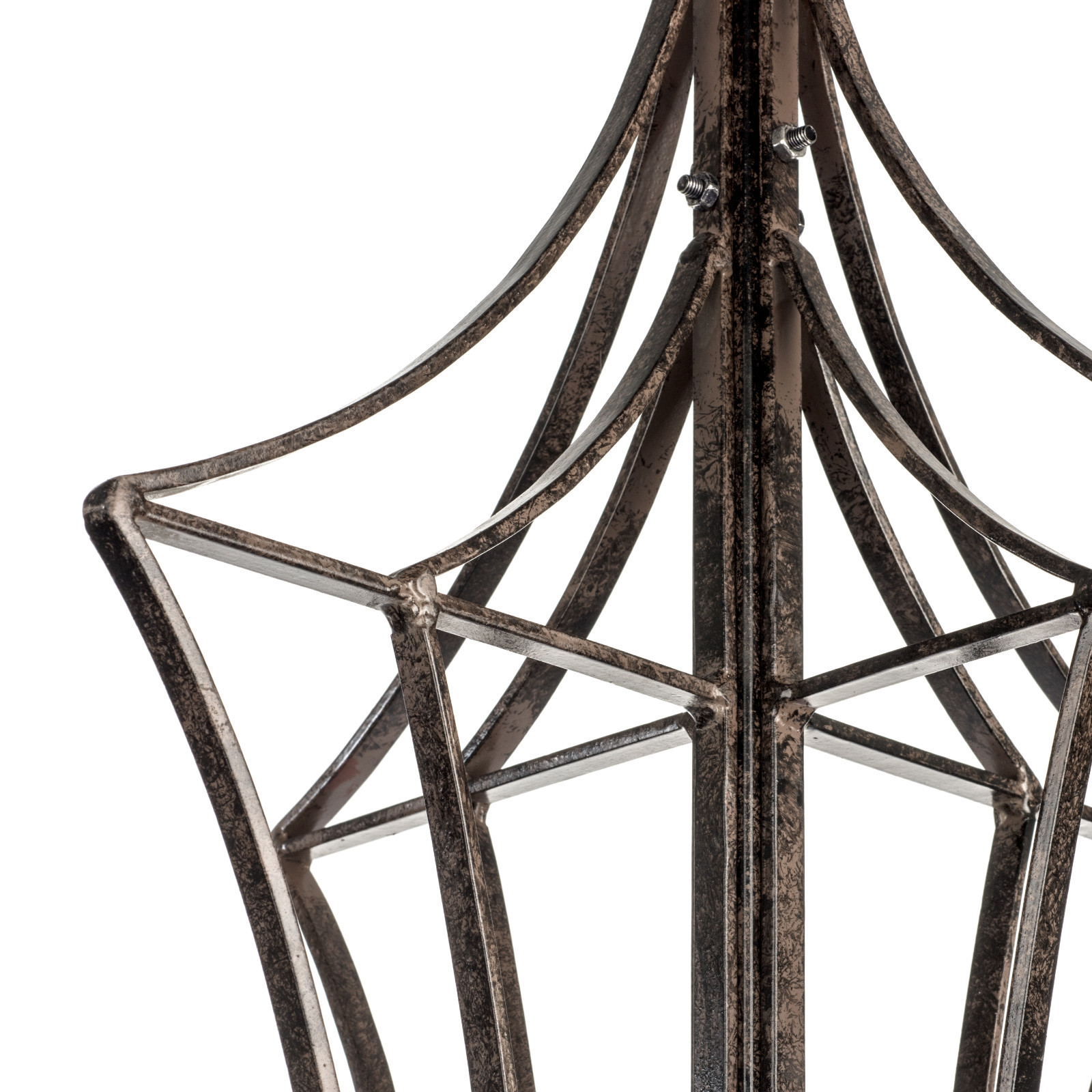 H Potter GAR460 Genie Trellis Wrought Iron Patio Garden Yard Art, Backyard Decor