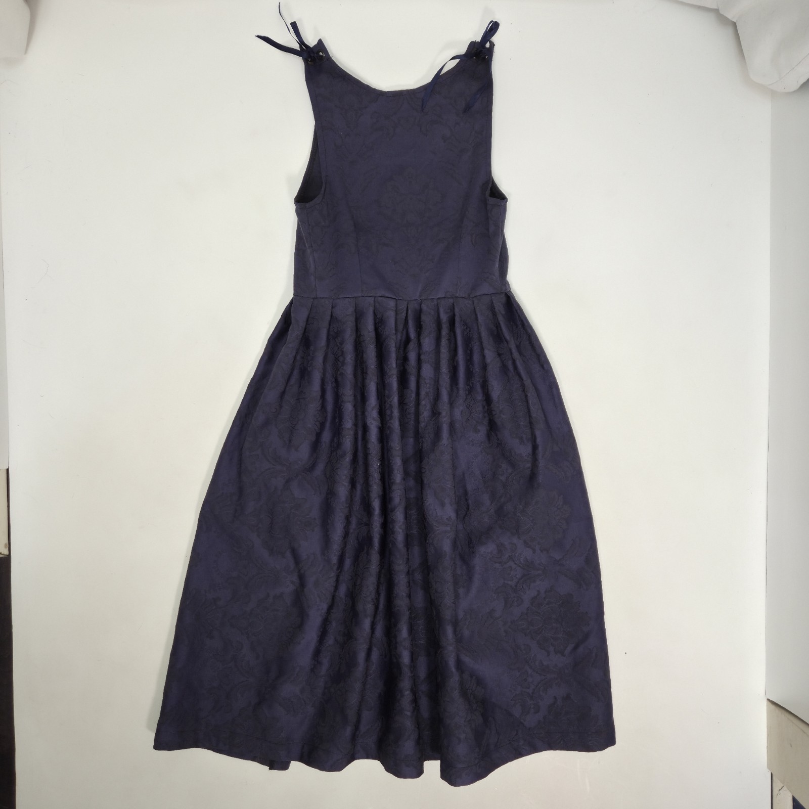 Medieval Renaissance Festival 2 Piece Maiden Youth Dress Small Blue And White