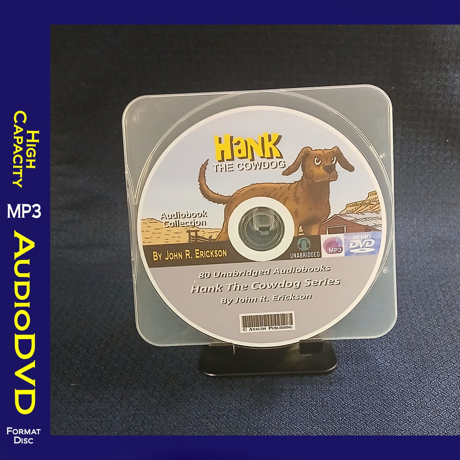 The HANK THE COWDOG Series By John R. Erickson - 80 MP3 Audiobook Collection