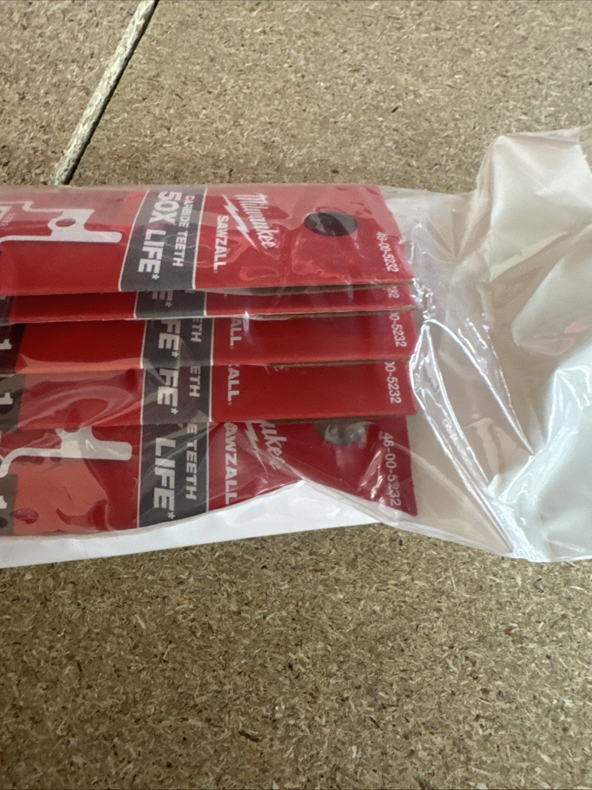 Milwaukee (5) 48-00-5232 9'' 3 TPI The Ax Carbide Teeth For Pruning & Clean Wood