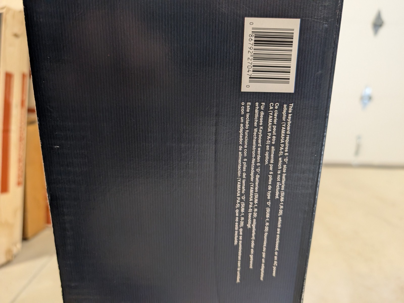 NOS Vintage 1991 Yamaha PSR-500 Portatone Electronic Keyboard Synthesizer