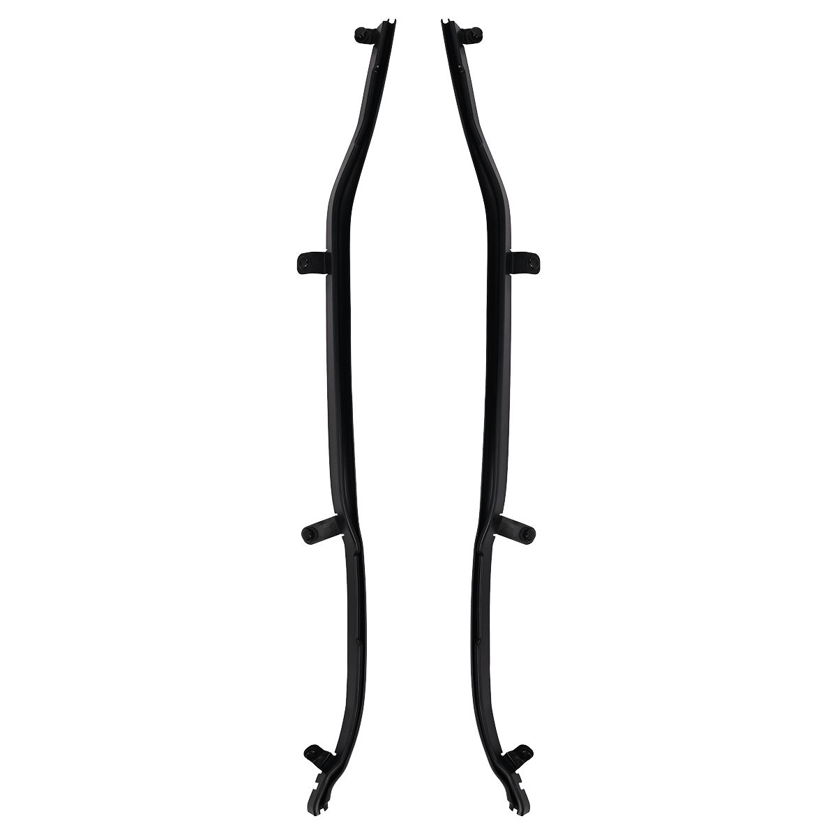 2x Front Edge of Rear Door Weatherstrip Seal LH & RH For Ford Explorer 2011-2019