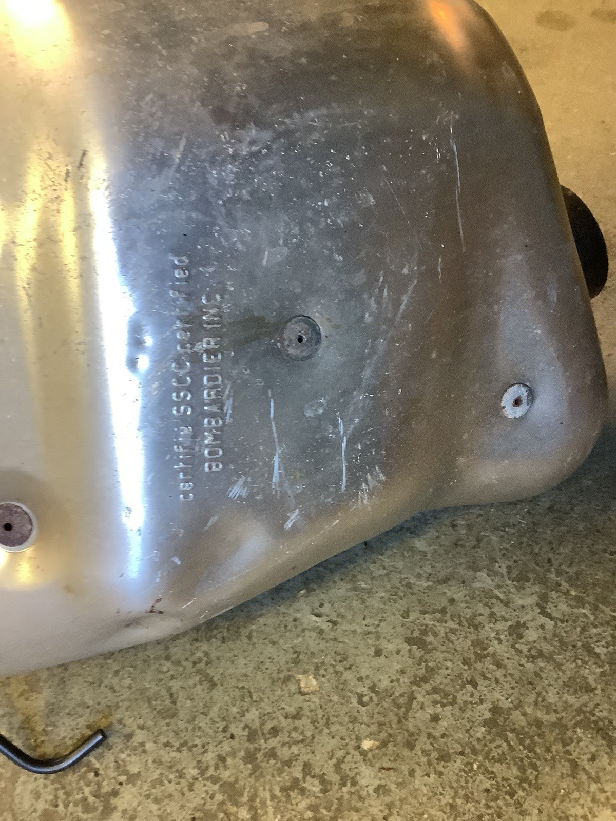 Ski-Doo 380 Muffler 2004 -2009 Gsx, GTX, MXZ Fan