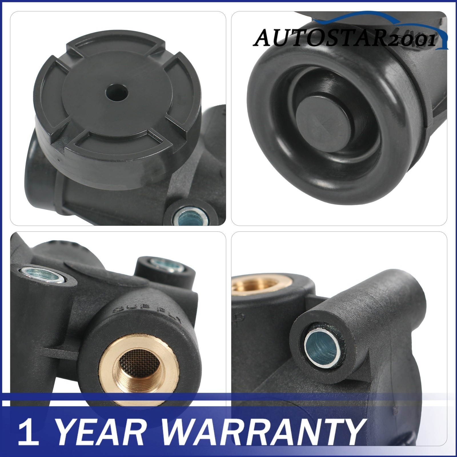 For Hadley, Mack, Volvo Trucks 1/4" NPT Cabin Air Height Leveling Valve Kit NEW