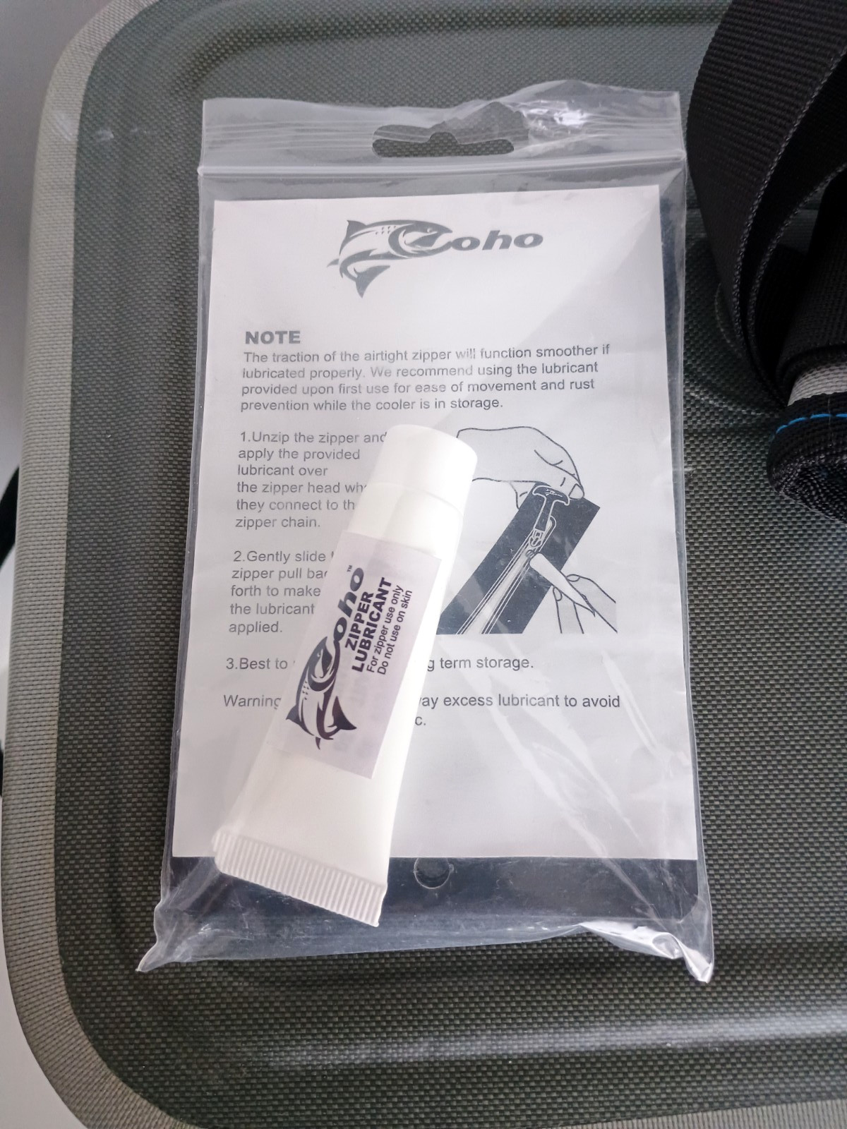 Coho 24 Can Soft Sided Leak Proof Air Tight Insulated Cooler & Lunch Box Gray