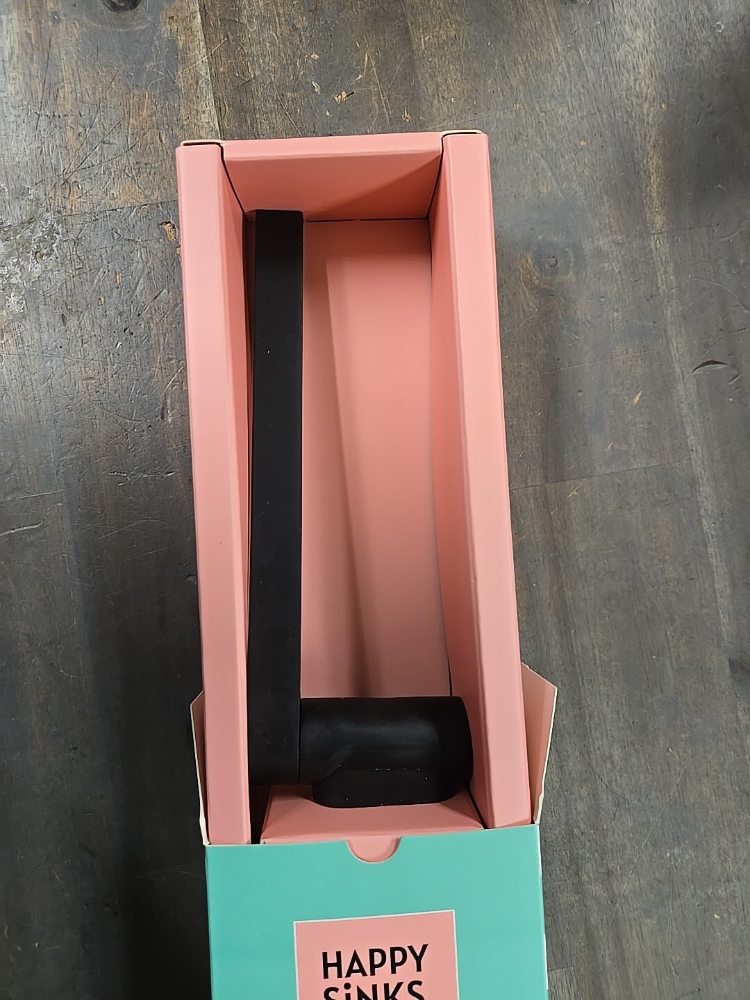 Happy Sinks Magnetic Dish Cloth Holder Charcoal Brand New