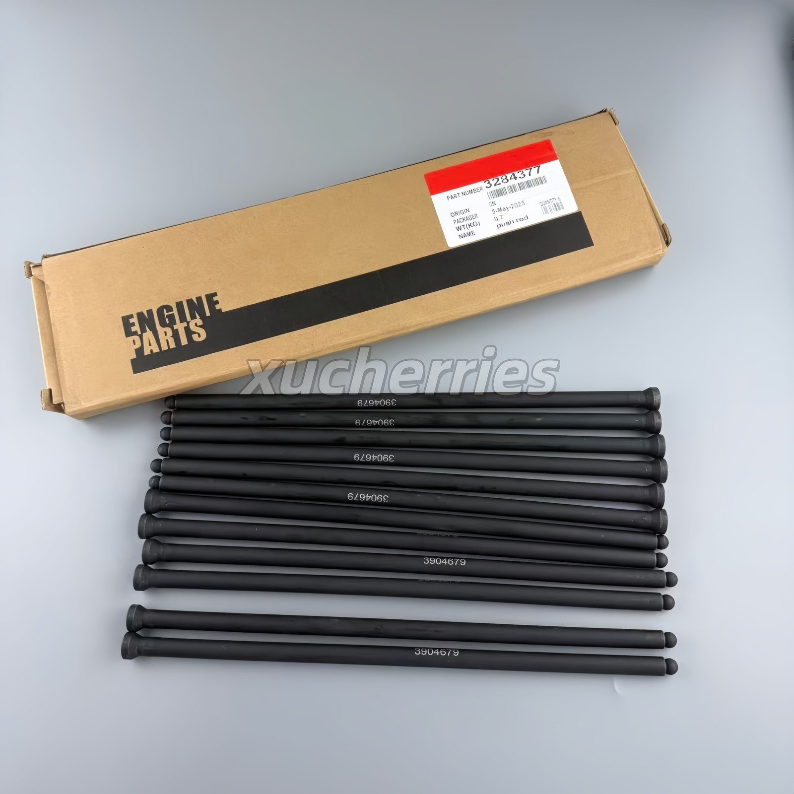 OEM 12X Valve Push Rod Tube Fits 89-98 5.9L Cummins 12V 3284377 NEW Free Ship