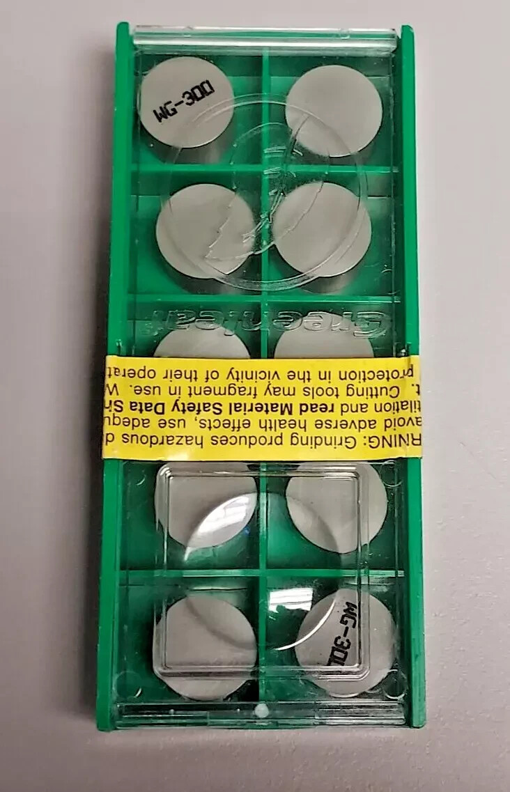 **SALE** GREENLEAF: Turning Insert-RNGN-45 T1, WG-300 GENUINE