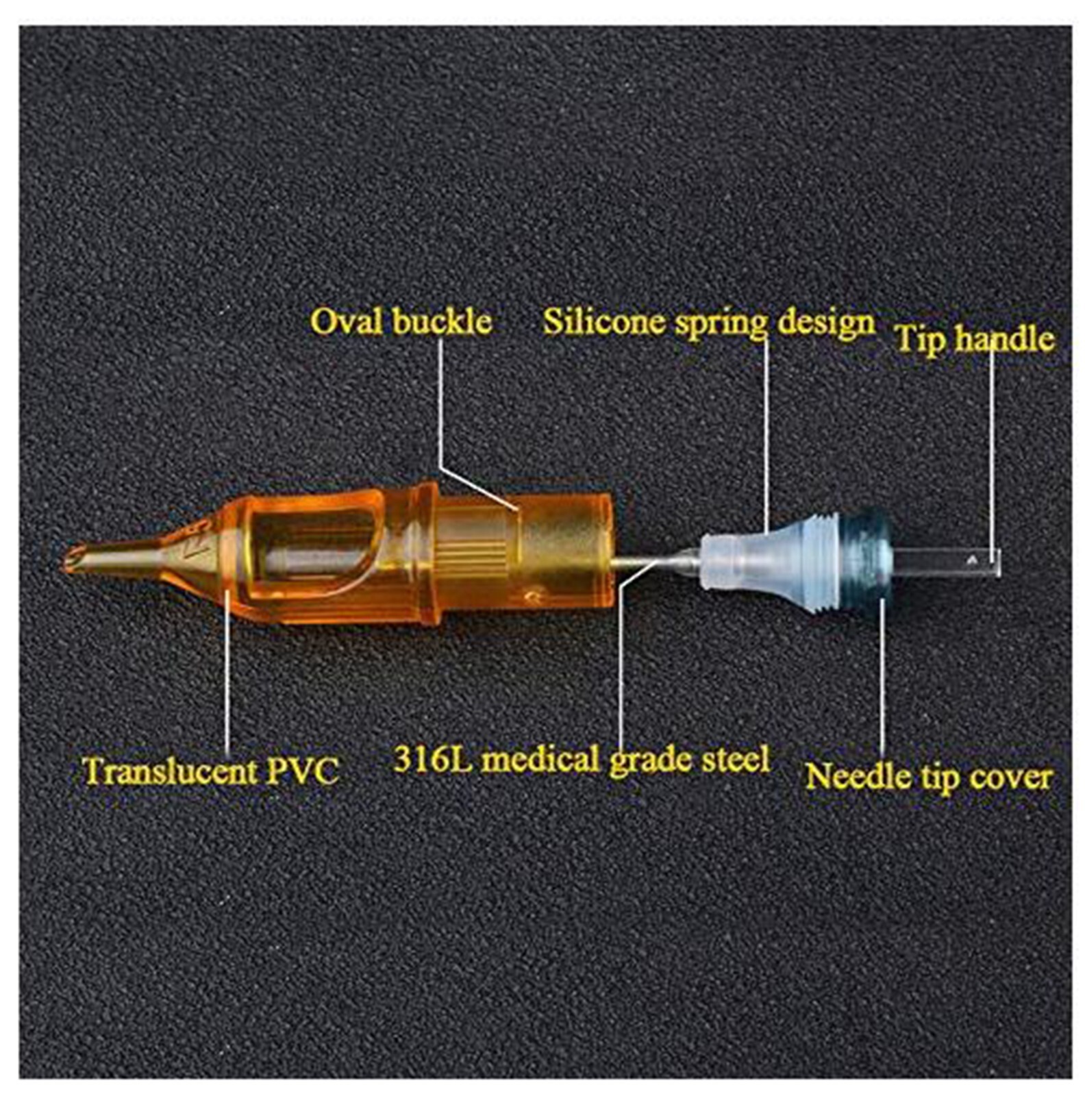 10,20,40,60,100 pcs Sterile Disposable Tattoo Needle Cartridge RL,RS,M1,RM