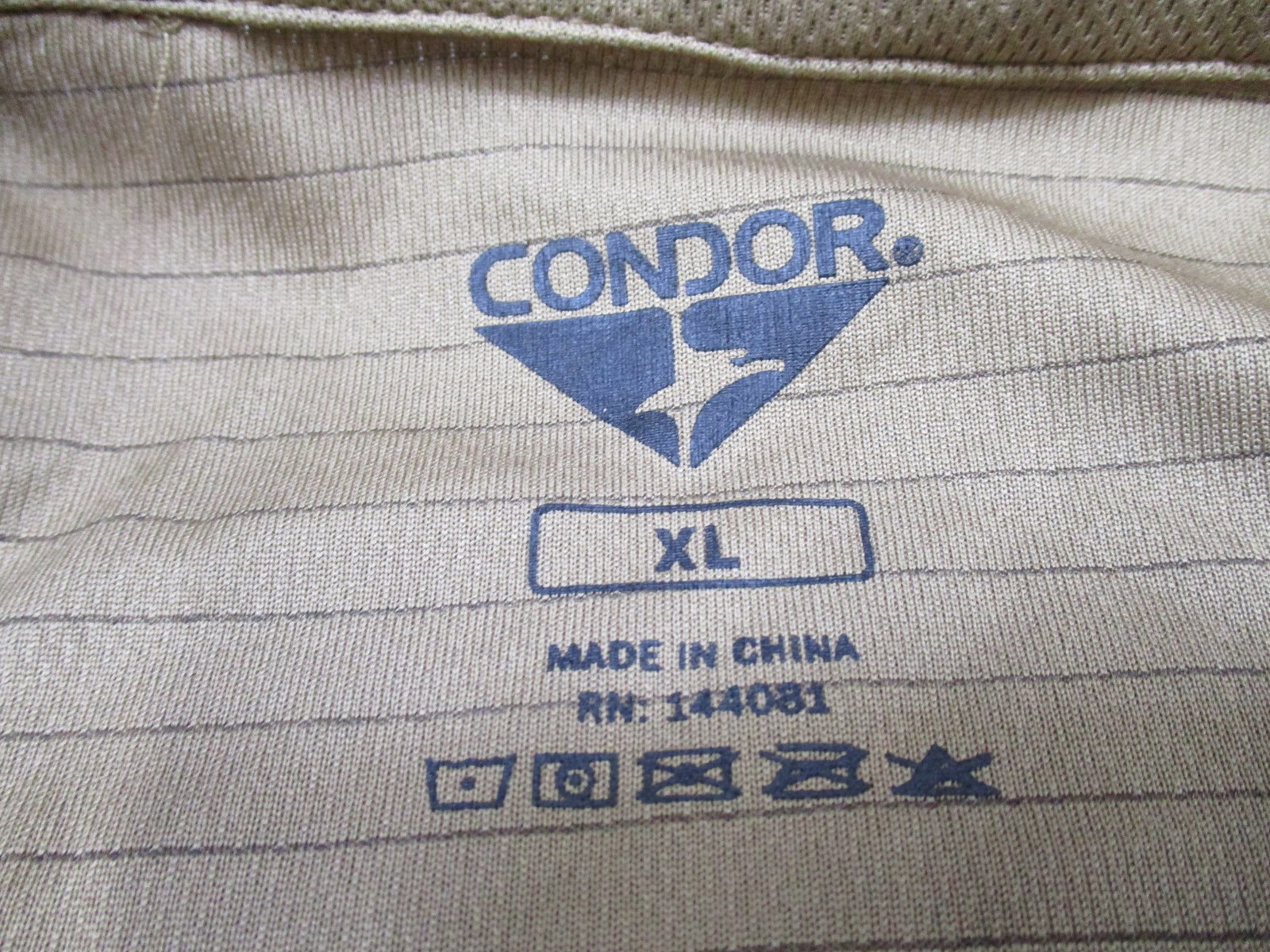 Condor Combat Shirt Multicam XL Long Sleeve 1/4 Zip Tactical Uniform Top