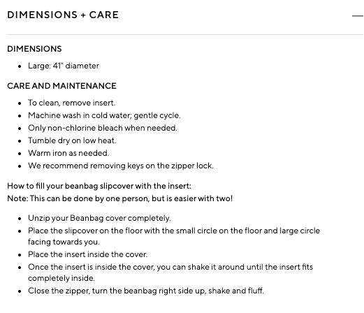 Pottery Barn Teen Lots A Dots Faux Fur Beanbag Slip Cover Large NEW SOLDOUT NLA