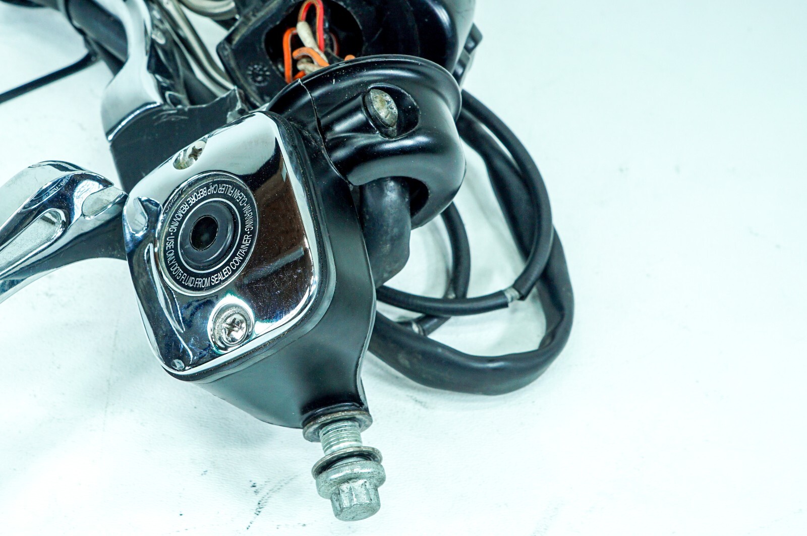 05 Harley Softail Deluxe FLSTN OEM Right Engine Start Kill Switches Control 1315