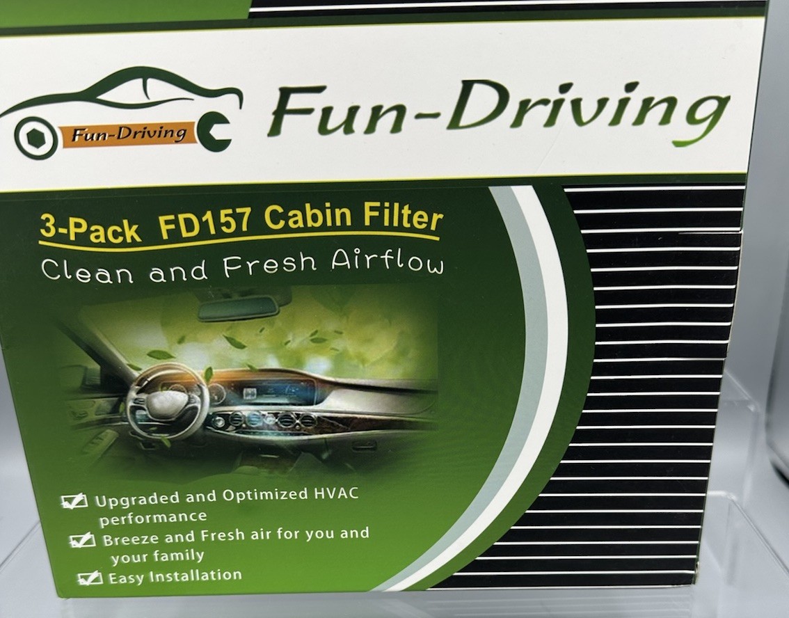 2 Pack FD157 Cabin Air Filter for AVALON/CAMRY/COROLLA/PRIUS/PRIUS