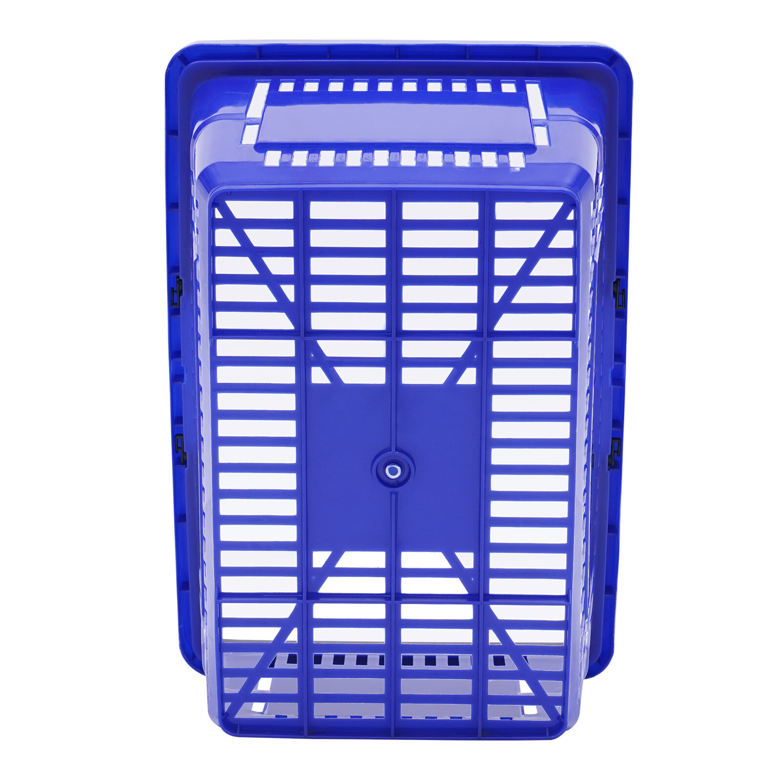 12x Shopping Baskets With Handles Retail Store Supermarket Baskets Stackable .