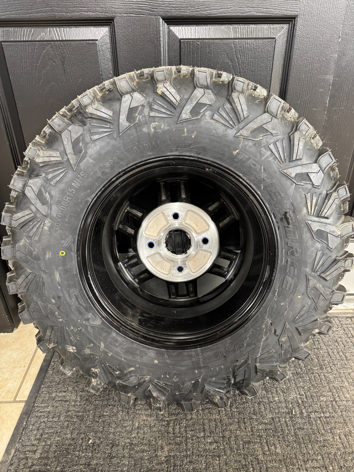 Can-Am Defender Lonestar 4/137 Front Wheel 30X9.00R15 XPS Trac Force tire
