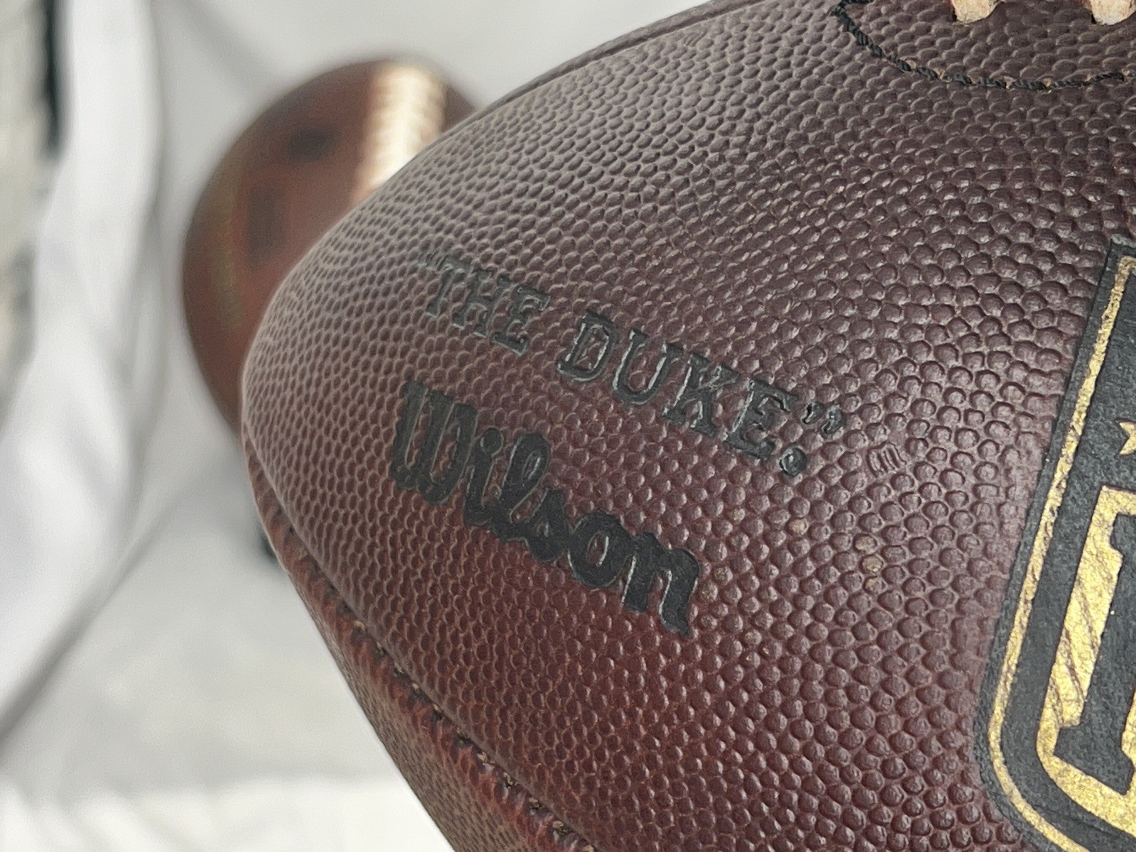 NFL "The Duke" Wilson Football - Game Ball 2x Rams - Game Prepped & Conditioned