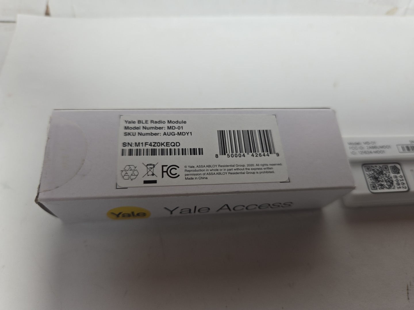 Yale/August Smart Bluetooth Module MD-01 For Assure Smart Lock