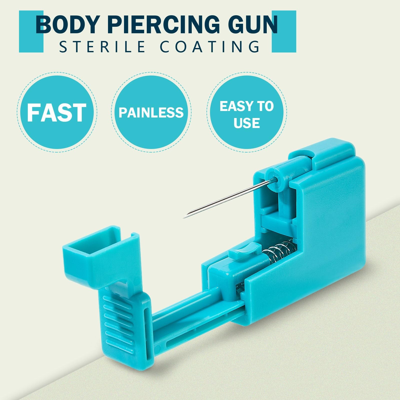 14G 16G 20G Body Piercing Kit for Belly Button/Lip/Tongue/Ear/Nose/Eyebrow/Ni...