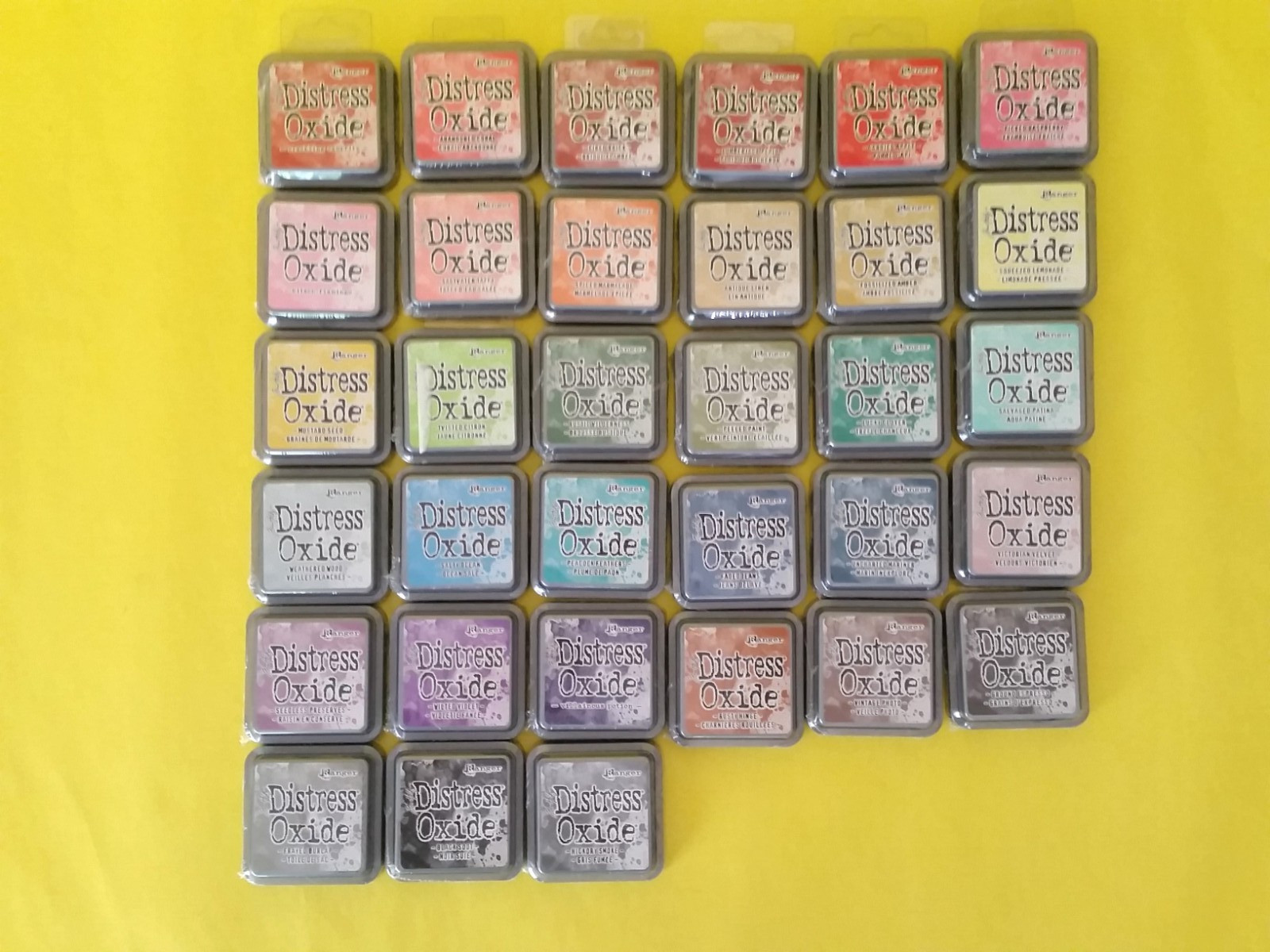 X33 (NEW/SEALED) TIM HOLTZ Distress Oxide Inks 3X3 Lot Bundle NO DUPLICATES (#2)