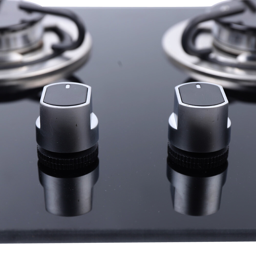 PortableBoat Caravan RV Camper 2 Burners LPG Gas Stove Hob and Sink Combo Black