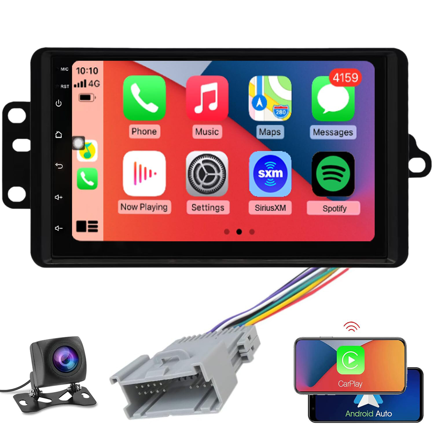 Car Radio for Silverado Tahoe GMC Siera 2003-2006 GPS Navigation Android Carplay