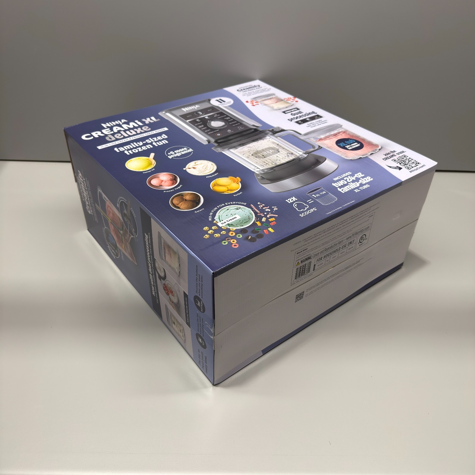 (BRAND NEW) Ninja CREAMi Deluxe Ice Cream Maker NC501 (FREE SHIPPING)