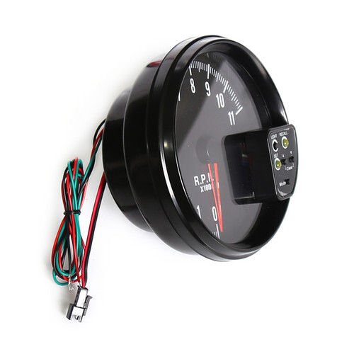 5 Inch Car RPM 11000K Tachometer Gauge 7 Color Backlight RPM LED Shift Light