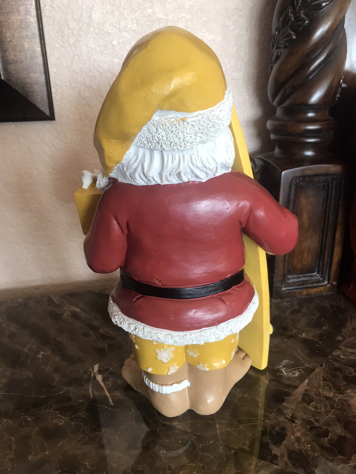 FOREVER COLLECTIBLE USC TROJANS RARE TEAM SANTA FIGURINE