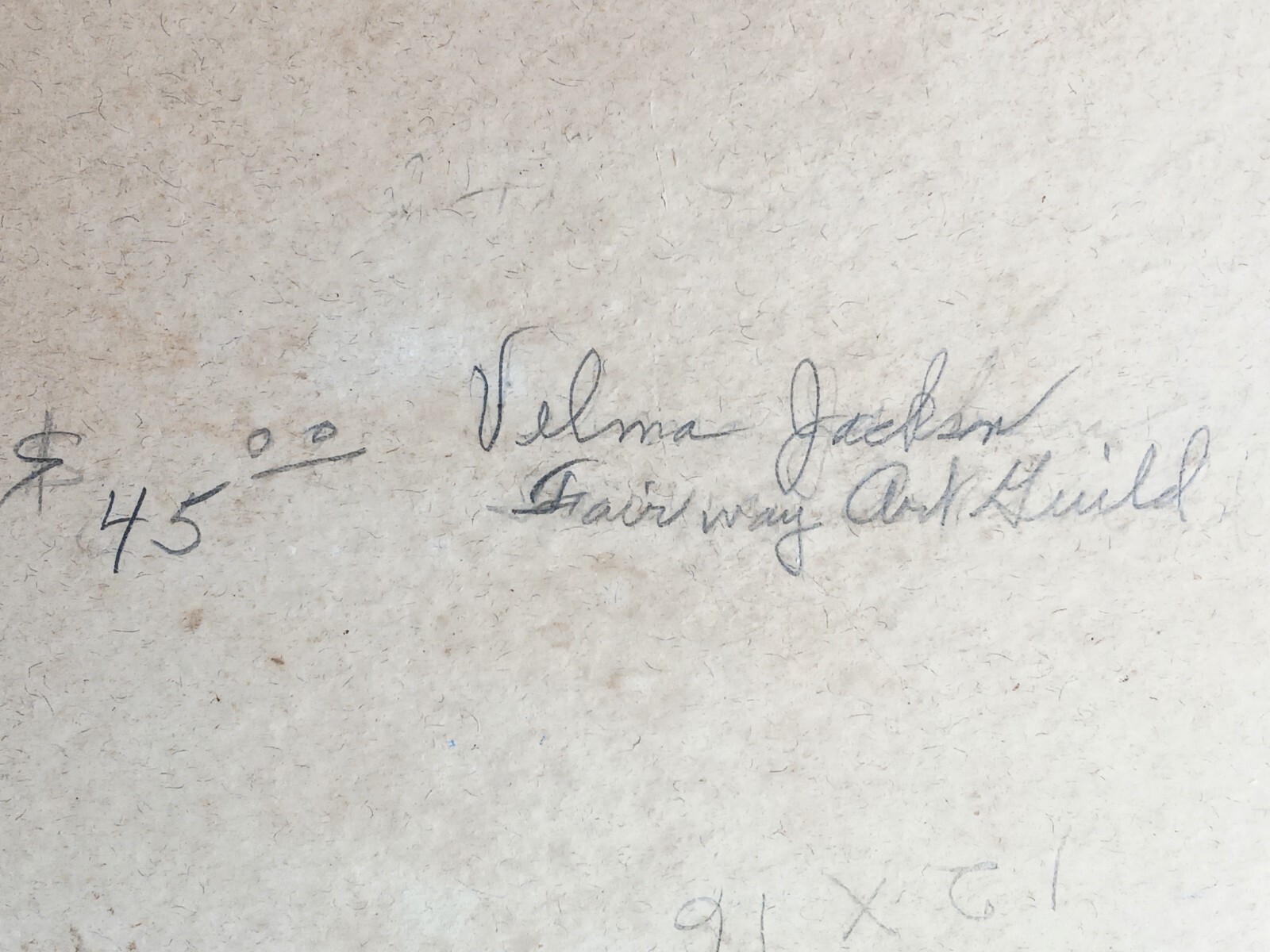 Vintage painting Seascape Beach Ocean signed V. Jackson Exhib. Vancouver, WA