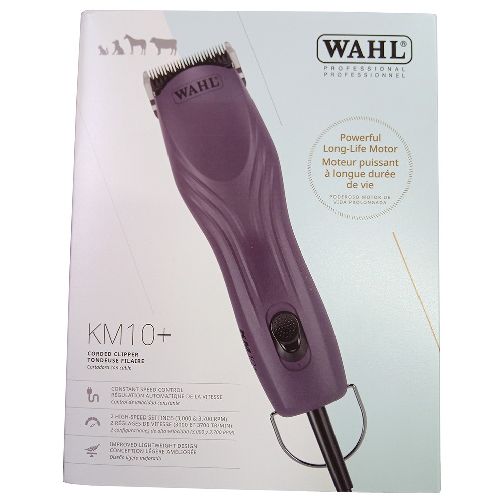 Wahl Professional Animal Grooming KM10+ Corded Pet Clipper Purple