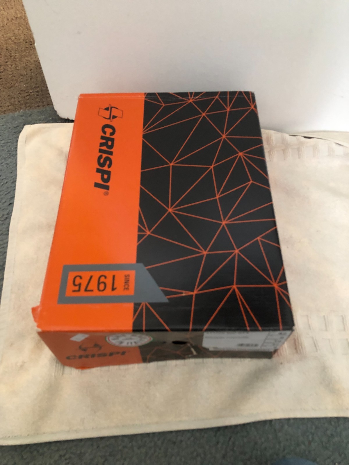 New Crispi Attiva Mid GTX Brown Orange Men’s Boots Size 9 LW2320 4207