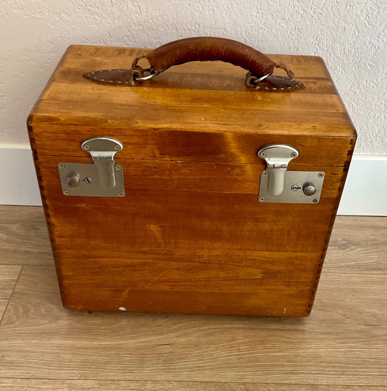 Refinished Singer Featherweight Carrying Case Only